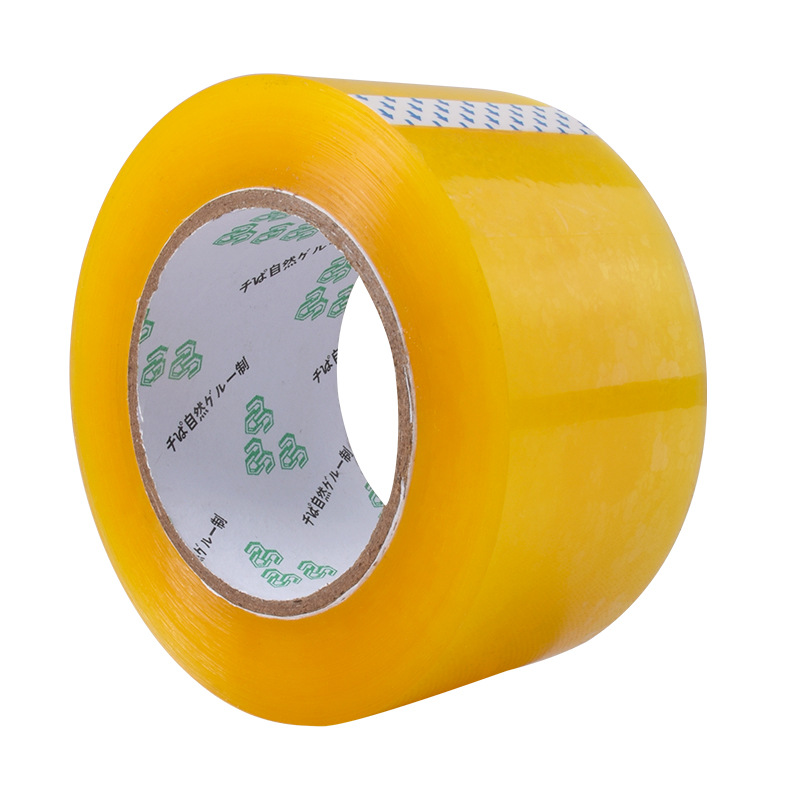 Crystal Clear Packing Tape—Heavy-Duty Adhesive for Box Sealing, Shipping, and Storage